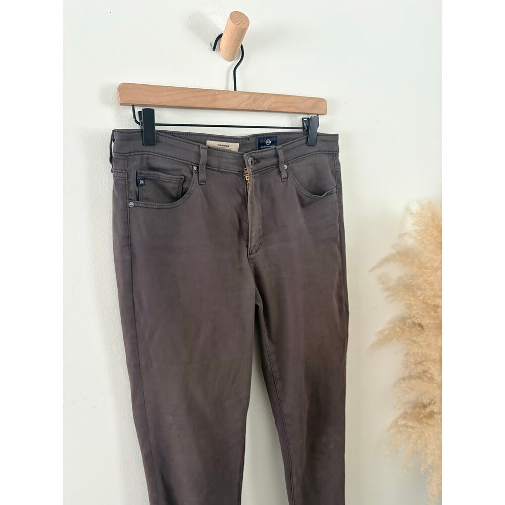AG Adriano Goldschmeid Prime Mid Rise Cigarette Skinny Jeans Size 29 Gray - Picture 5 of 10